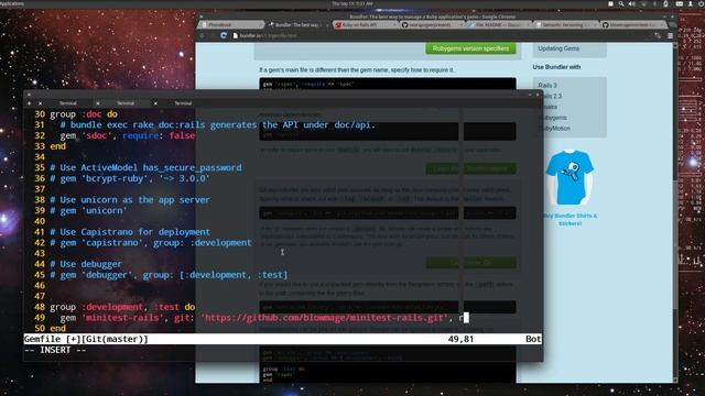 Rails4 - 0006 - Bundler and Gems. смотреть онлайн