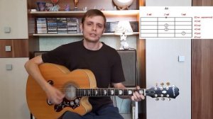 Как играть КИНО – СПОКОЙНАЯ НОЧЬ (РАЗБОР НА ГИТАРЕ) + аккорды