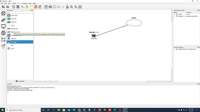 How to MikroTik Winbox on GNS3 смотреть онлайн