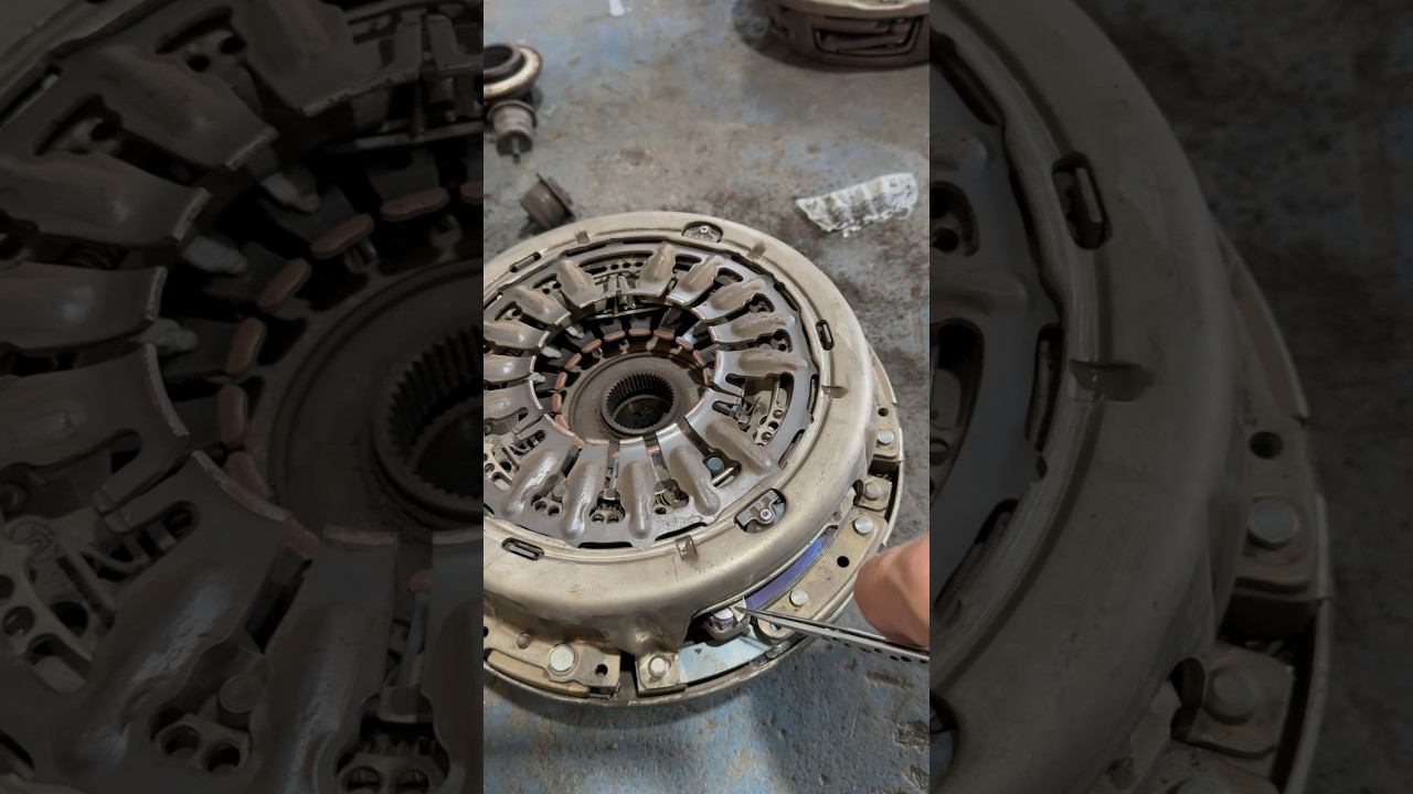 Как я определяю износ сцепления #powershift #automobile #ремонт