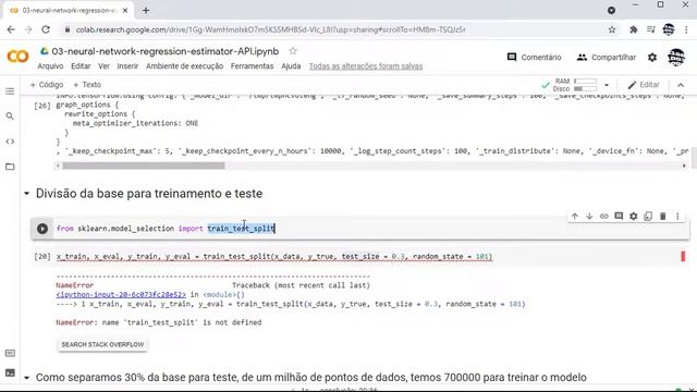Aula 15 Tensor Flow Redes Neurais Regressão Linear com Estimator API смотреть онлайн