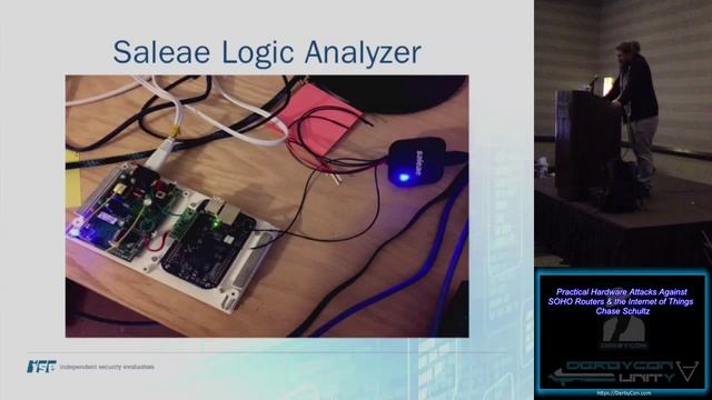Break Me19 Practical hardware attacks against SOHO Routers the Internet of Things Chase Schultz смотреть онлайн