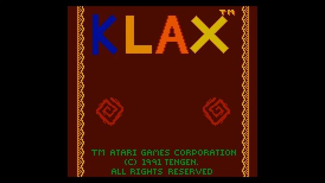 Klax (Game Gear) - BGM 01: Gameplay Theme смотреть онлайн