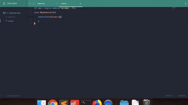 AngularJS TypeScript Setup - AngularJS Beginner Tutorial смотреть онлайн