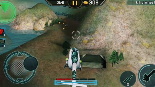 GunShip Strike 3D/Android Game play смотреть онлайн