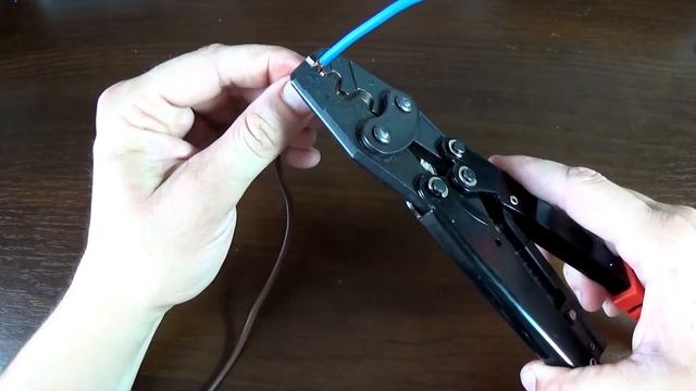 Пресс клещи для обжима наконечников и соединительных гильз. HS-16. смотреть онлайн