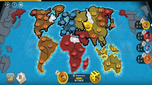 HOW TO WIN AT RISK BY PLAYING AGGRESSIVELY!! (AT THE RIGHT TIME) | Risk Global Domination Online смотреть онлайн