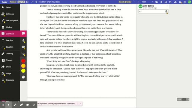 Unit 7: LASTON with Mrs Mallard in "The Story of an Hour" смотреть онлайн