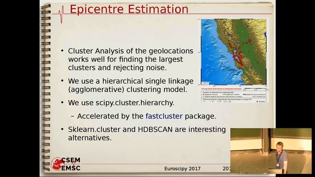 EuroSciPy 2017: Real-time Crowd-sourced Detection of Earthquakes смотреть онлайн