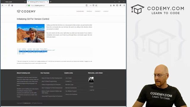 Node Version Control With Git смотреть онлайн