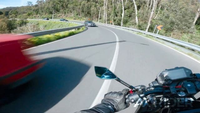 YAMAHA MT-03 ON THE LIMIT - SC PROJECT RAW | 4K смотреть онлайн