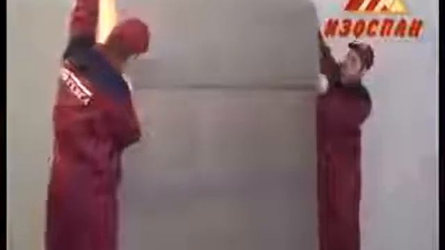 Изоспан А  Изоспан пример монтажа