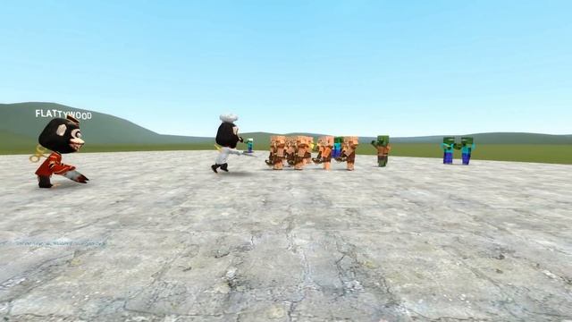 NEW ALL DARK DECEPTION CHAPTER 1-4 NPCs VS MINECRAFT MOBS in Garry's Mod! смотреть онлайн