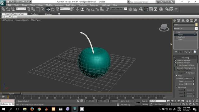 Modeling Realictic Apples 3Ds Max Tutorial смотреть онлайн