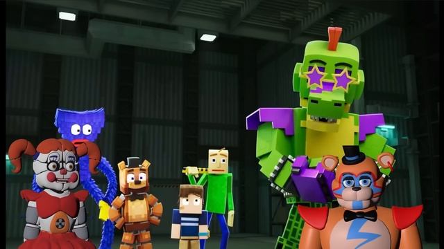 Security Breach is under ATTACK!? REACT with Glamrock Freddy and Circus Baby смотреть онлайн