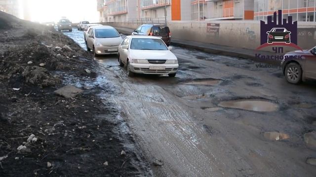 Дорога в ЖК Орбита 31.03.2017 смотреть онлайн