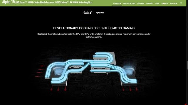 MSI Alpha 15 Ryzen 7 Radeon RX 5600M Price in India, Technical Specifications Overview смотреть онлайн