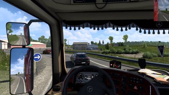 Euro Truck Simulator 2 1.44 - Mercedes-Benz Actros MP2 by Dotec with Kögel Trailers by Dotec смотреть онлайн