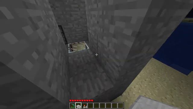 Minecraft Beta 1.7.3 Smooth Stone Slab/