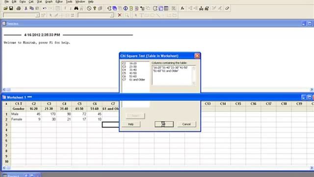 Chi-Square Test Of Independence Example Minitab смотреть онлайн