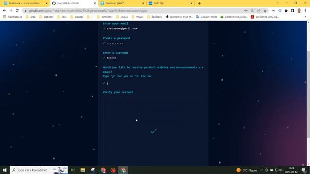 06 HACS installálása Home Assistant szoftverhez Synology NAS-on Docker virtualizációban смотреть онлайн
