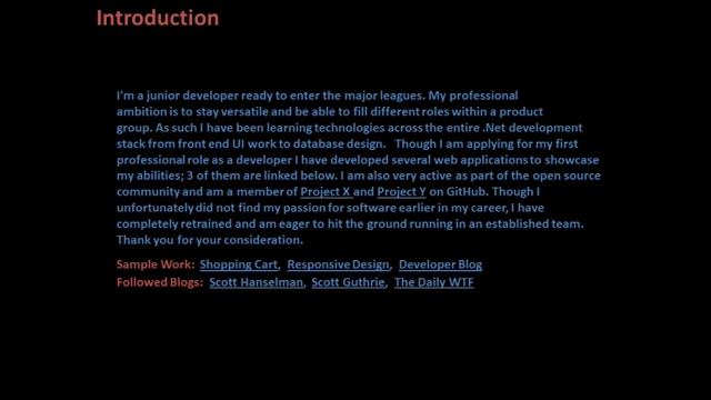 How To: Write a Junior Software Developer Resume - MGTOW смотреть онлайн
