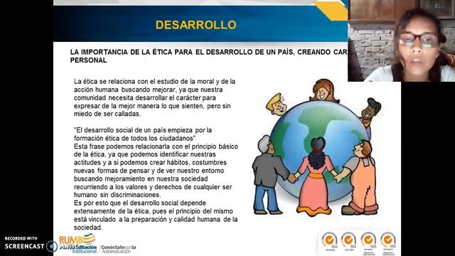 El desarrollo social de un país, empieza por la formación ética de todos los ciudadanos смотреть онлайн