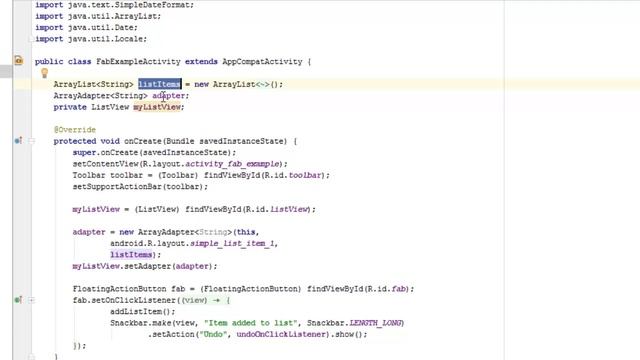 Floating Action Button and Snackbar смотреть онлайн