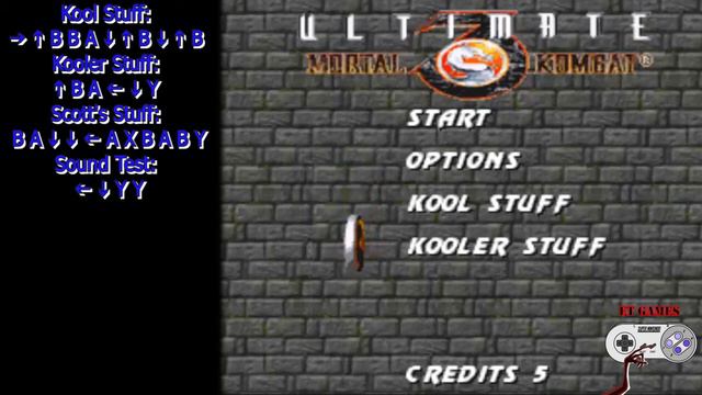 Ultimate Mortal Kombat 3 - SNES - Codes and Cheats смотреть онлайн
