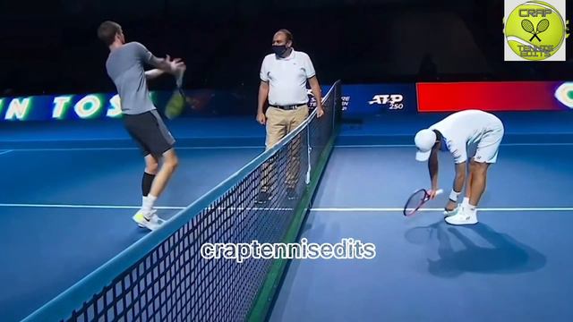 Tennis players being stupid for 6 minutes (part 2 - on court edition) смотреть онлайн