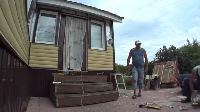 ВЛОГ С РАБОТЫ/МОНТАЖ САЙДИНГА/РАБОТА ИДЕТ ПОЛНЫМ ХОДОМ смотреть онлайн