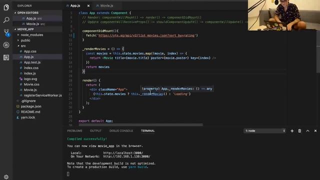 리액트 기초 배우기 #14 ReactJS로 웹 서비스 만들기 (React JS Fundamentals #14): AJAX on React смотреть онлайн