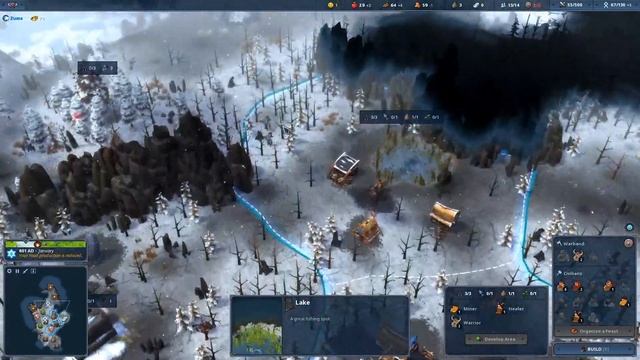Northgard Conquest - Part 9 - OX CLAN: INVASION FROM HELHEIM I (Hard Mode) смотреть онлайн