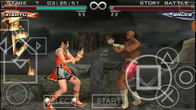 Tekken 5 Dark Resurrection PPSSPP - Xiaoyu Story Mode смотреть онлайн