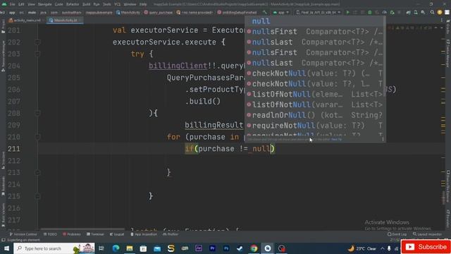 Part 4 Remove Ads, Query Purchase | In App Subscription 2023 Google Play Billing | Android KOTLIN смотреть онлайн