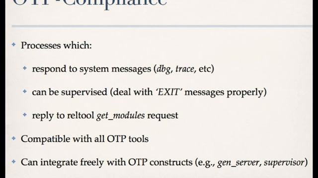 Services Platform: Experiments in OTP-Compliant Dataflow Programming - Jay Nelson смотреть онлайн