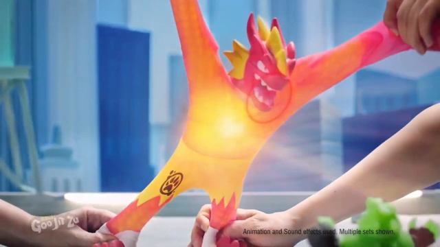 Heroes of Goo Jit Zu: Ultimate Hero Supagoo Blazagon - Smyths Toys смотреть онлайн