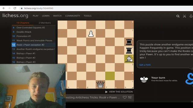 Antichess Puzzles and Tactics смотреть онлайн