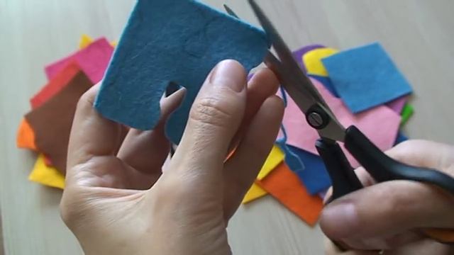 Как вырезать из фетра смотреть онлайн