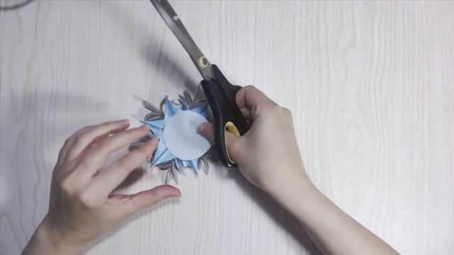 Универсальная основа для ободка или заколки канзаши