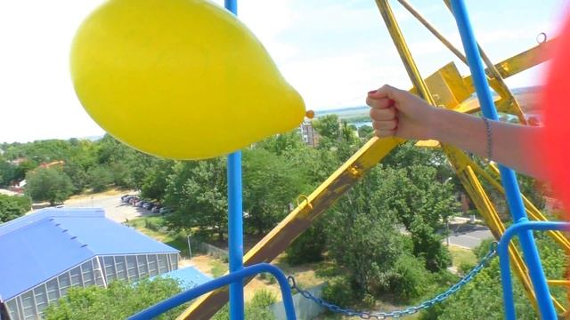 Колесо обозрения в городе Херсоне смотреть онлайн