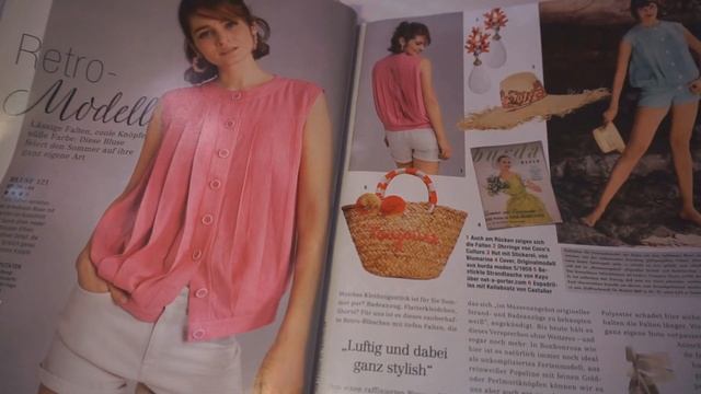 Листаю журнал Burda Style 6/2020/Оригинальная немецкая версия/ Летние тренды