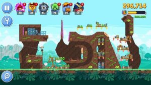 Angry Birds Friends. Blues’ Tallest Tower. Floor 65. Passage from Sergey Fetisov