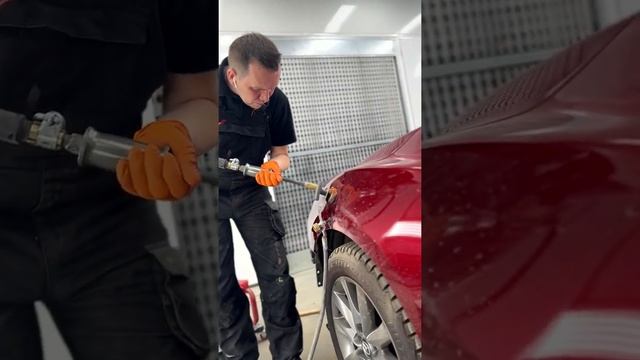 Окрас Mazda 6 в эксклюзивном цвете Soul Red Crystal 46V смотреть онлайн