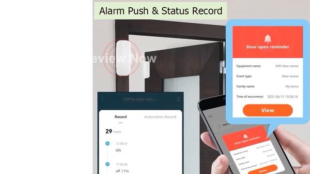 Review Smart Door and Window Sensor смотреть онлайн
