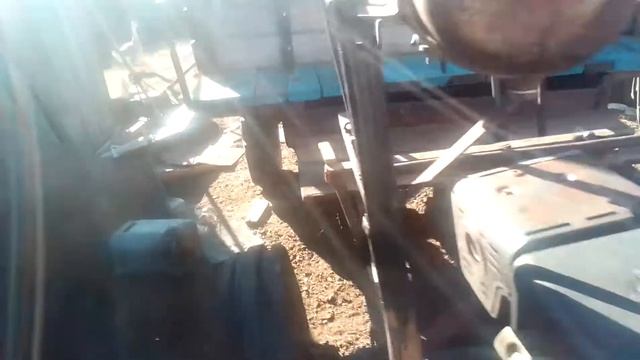 Самодельный трактор с мотором DAMAN смотреть онлайн