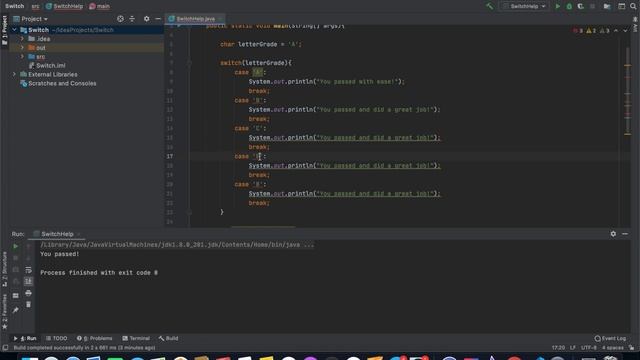 Switch Case in Java | How To Code in Java | Java Tutorial For Beginners смотреть онлайн