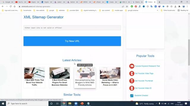 How to do SEO xml sitemap in your website seo tutorial 2022 смотреть онлайн