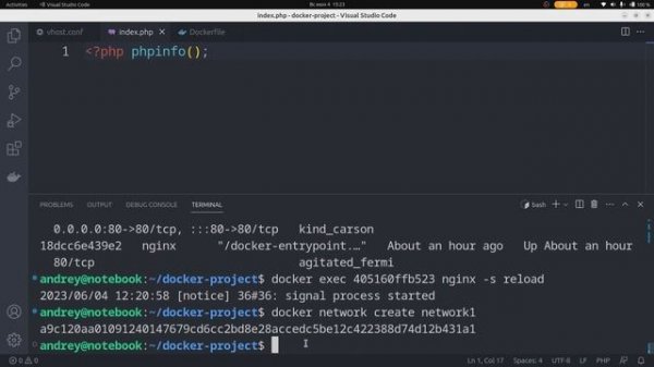 Докер с нуля - практический пример. Как запустить docker nginx, php-fpm, mysql, phpmyadmin