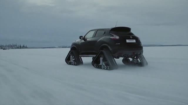 Nissan Juke Nismo RS покоряет вечную мерзлоту